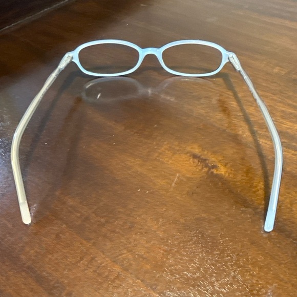 Celine Eyeglasses Frame Col.503 Women's Black Gray Plastic Oval Full Rim 49-135 - Picture 4 of 9